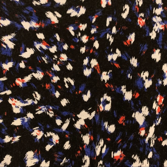 Dynamite printed tank top with black faux leather cutout - Picture 6 of 11